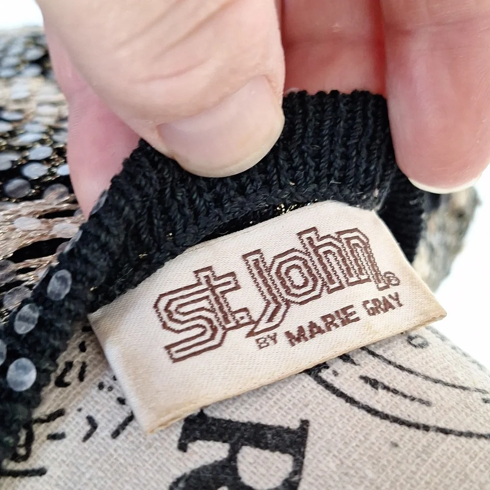 Vintage St. John Sweater By Marie Gray Sz S - Picture 7 of 12